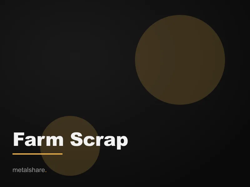 Farm Scrap Collection across Carmarthenshire